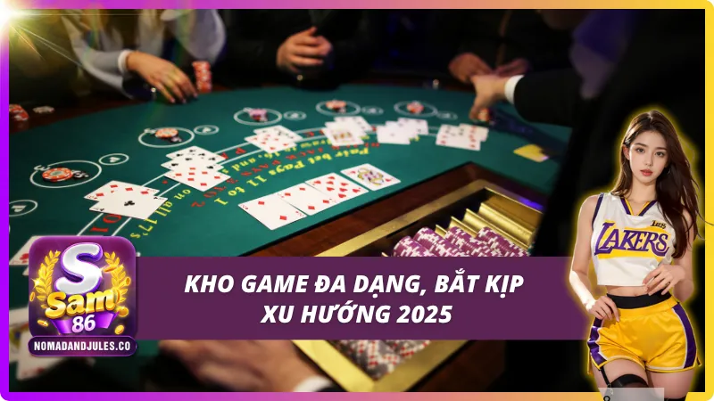 Kho game đồ sộ, đầy đủ thể loại cá cược