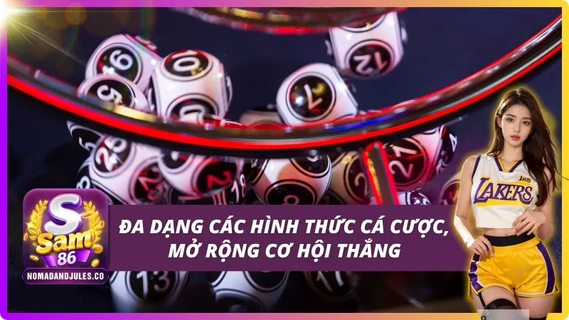 Xổ số SAM86 - Sân Chơi Lô Đề Online Uy Tín & Tỷ Lệ Ăn Cao 3 Đa dạng các hình thức cược để có nhiều cơ hội thắng